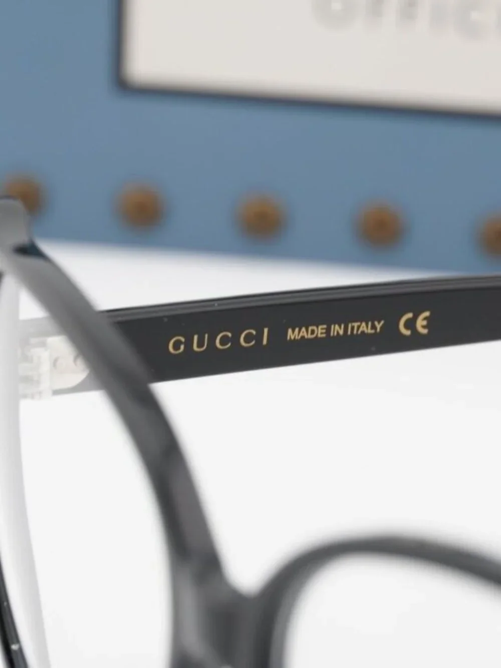 Gucci GG0473O 001 Butterfly Eyeglasses 55mm - Black